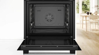 Духовой шкаф Электрический Bosch HBG536ES3 серебристый - купить недорого с доставкой в интернет-магазине