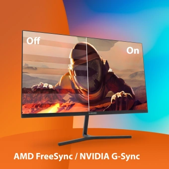 Монитор SunWind 23.8" SM-24FI401 черный IPS LED 1ms 16:9 HDMI матовая 250cd 178гр/178гр 1920x1080 180Hz G-Sync FreeSync DP FHD 2.79кг - купить недорого с доставкой в интернет-магазине