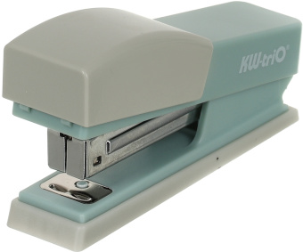Степлер Kw-Trio 055X6-GRN Swing Standing 24/6 26/6 (20листов) зеленый 100скоб пластик коробка - купить недорого с доставкой в интернет-магазине