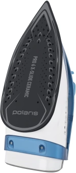 Утюг Polaris PIR 2860AK 3m 2800Вт белый/синий - купить недорого с доставкой в интернет-магазине