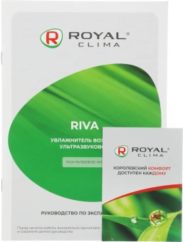 Увлажнитель воздуха Royal Clima RUH-RV300/8.0E-WT 28Вт (ультразвуковой) белый/черный - купить недорого с доставкой в интернет-магазине