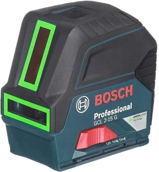 Нивелир лазерн. Bosch GCL 2-15G + RM1+ BM3 2кл.лаз. 540нм цв.луч. зеленый 2луч. (0601066J00) - купить недорого с доставкой в интернет-магазине