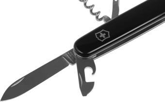 Нож перочинный Victorinox Spartan (1.3603.3) 91мм 12функц. черный карт.коробка - купить недорого с доставкой в интернет-магазине