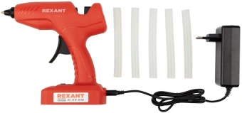 Клеевой пистолет Rexant Эксперт 60Вт 25гр/мин стерж.:11мм (12-1553) - купить недорого с доставкой в интернет-магазине