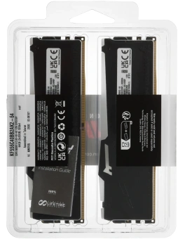 Память DDR5 2x32GB 5600MHz Kingston KF556C40BB2AK2-64 Fury Beast RGB RTL Gaming PC5-44800 CL40 DIMM 288-pin 1.25В dual rank с радиатором Ret - купить недорого с доставкой в интернет-магазине