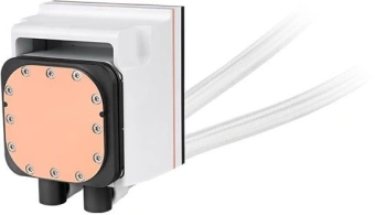 Система водяного охлаждения Thermaltake MAGFloe 420 Ultra Snow ARGB Soc-AM5/AM4/1200/1700/1851 белый 4-pin 34.5-38.8dB Al LCD 360W Ret (CL-W452-PL14SW-A) - купить недорого с доставкой в интернет-магазине