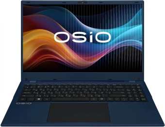 Ноутбук Osio BaseLine B150i-002c N-series N100 8Gb SSD512Gb Intel UHD Graphics 15.6" IPS FHD (1920x1080) Windows 11 Home blue WiFi BT Cam 5000mAh - купить недорого с доставкой в интернет-магазине