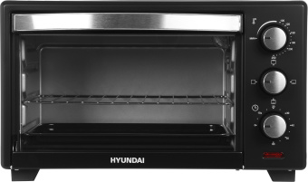 Мини-печь Hyundai MIO-HY090 20л. 1380Вт черный - цена, купить или заказать с доставкой в интернет-магазине Мини-печь Hyundai MIO-HY090 20л. 1380Вт черный - купить недорого с доставкой в интернет-магазине