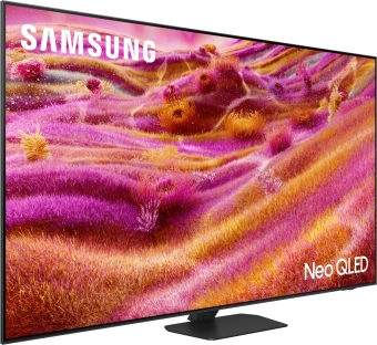 Телевизор QLED Samsung 55" QE55QN90FAUXRU Q черный титан 4K Ultra HD 120Hz DVB-T2 DVB-C DVB-S2 USB WiFi Smart TV - купить недорого с доставкой в интернет-магазине