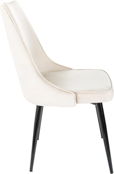 Стул для дома Бюрократ CH-K4_2 комплект 2шт бежевый Holland 06 металл черный на ножках (CH-K4_1/HL07_2) - купить недорого с доставкой в интернет-магазине