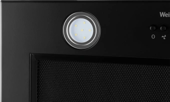 Вытяжка встраиваемая Weissgauff Dubhe 60 PB BL черный управление: кнопочное (1 мотор) - купить недорого с доставкой в интернет-магазине