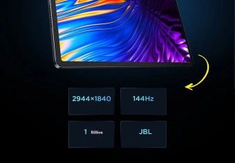Планшет Lenovo Xiaoxin PadPro TB375FC 870 (3.2) 8C RAM8Gb ROM128Gb 12.7" IPS 2944x1840 Android 14 серый 13Mpix 8Mpix BT WiFi microSD 1Tb 10200mAh - купить недорого с доставкой в интернет-магазине
