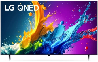 Телевизор LED LG 75" 75QNED80T6A.ARUG черный титан 4K Ultra HD 60Hz DVB-T DVB-T2 DVB-C DVB-S DVB-S2 USB WiFi Smart TV - купить недорого с доставкой в интернет-магазине