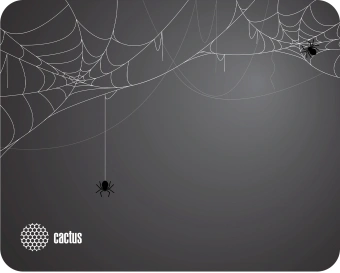 Коврик для мыши Cactus Spider gray 250x200x3мм (CS-MP-D13S) - купить недорого с доставкой в интернет-магазине