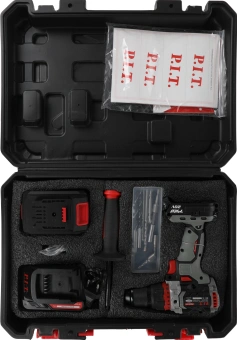 Дрель-шуруповерт P.I.T. PSB20H-13D/3 аккум. патрон:быстрозажимной (кейс в комплекте) - купить недорого с доставкой в интернет-магазине