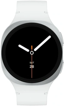 Смарт-часы Samsung Galaxy Watch 8 LTE 40мм 1.34" Super AMOLED корп.серебристый рем.серебристый (SM-L325FZSACAU) - купить недорого с доставкой в интернет-магазине