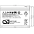 Батарея для ИБП CSB HR1224W F2 F1 12В 6Ач