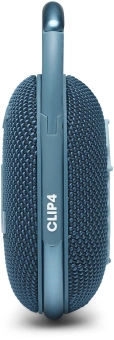 Колонка порт. JBL Clip 4 синий 5W 1.0 BT 15м 500mAh (JBLCLIP4BLU) - купить недорого с доставкой в интернет-магазине