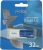 Флеш Диск Netac 32GB U182 NT03U182N-032G-30BL USB3.0 синий/белый - купить недорого с доставкой в интернет-магазине
