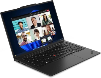 Ноутбук Lenovo ThinkPad X1 Carbon G12 Core Ultra 7 155U 32Gb SSD1Tb Intel Graphics 14" IPS WUXGA (1920x1200) Windows 11 Professional 64 black WiFi BT Cam (21KDS07C00) - купить недорого с доставкой в интернет-магазине