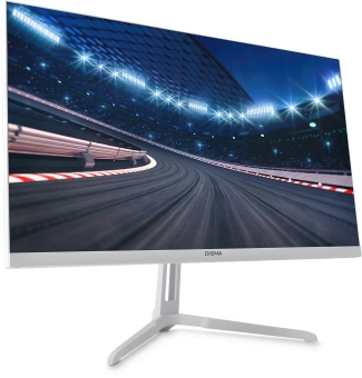 Монитор Digma 23.8" Overdrive 24P410F белый IPS LED 1ms 16:9 HDMI матовая 300cd 178гр/178гр 1920x1080 200Hz G-Sync FreeSync DP FHD USB 3.7кг - купить недорого с доставкой в интернет-магазине