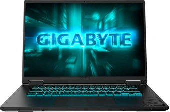 Ноутбук Gigabyte GAMING A16 GA63H Ryzen 7 260 16Gb SSD1Tb NVIDIA GeForce RTX 5070 8Gb 16" IPS FHD+ (1920x1200) без ОС black WiFi BT Cam (3WHK3KZ894SD) - купить недорого с доставкой в интернет-магазине