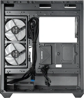 Корпус Chieftec Vista черный без БП ATX 3x120mm 1xUSB2.0 1xUSB3.0 1xUSB3.1 audio bott PSU - купить недорого с доставкой в интернет-магазине