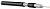 Кабель коаксиальный Hyperline COAX-RG6-CU-500 RG-6 U/FTP PVC внутренний 500м черный