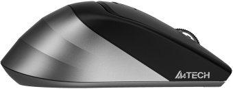 Мышь A4Tech Fstyler FB35S серый/черный оптическая 2000dpi беспров. BT/Radio USB для ноутбука 5but (FB35S USB SMOKY GREY) - купить недорого с доставкой в интернет-магазине