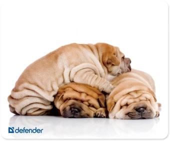 Коврик для мыши Defender Silk Мини рисунок 230x190x1.6мм (50706) - купить недорого с доставкой в интернет-магазине