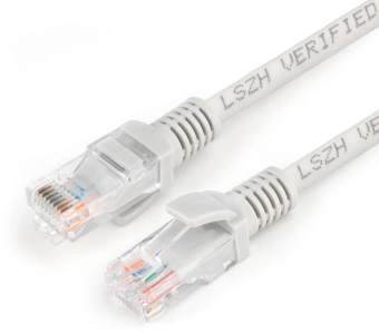 Патч-корд Premier PP31-3M-LSZH 1Гбит/с UTP 4 пары cat.5E CCA molded 3м серый RJ-45 (m)-RJ-45 (m) - купить недорого с доставкой в интернет-магазине
