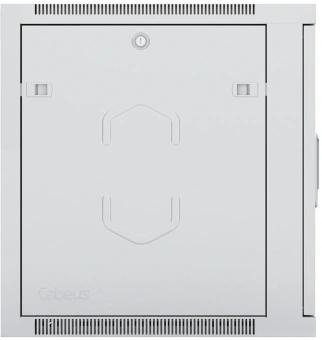 Шкаф коммутационный Cabeus (SH-05F-6U60/35) настенный 6U 600x350мм пер.дв.стекл 60кг серый 290мм 220град. 368мм IP20 сталь - купить недорого с доставкой в интернет-магазине