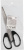 Ножницы Buro Class универсальные 173мм ручки пластиковые черный пакет с европод. - купить недорого с доставкой в интернет-магазине