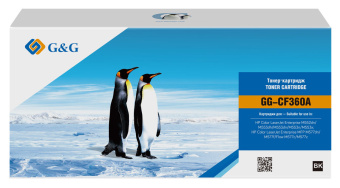 Картридж лазерный G&G GG-CF360A черный (6000стр.) для HP CLJ M552dn/M553dn/M553N/M553x - купить недорого с доставкой в интернет-магазине