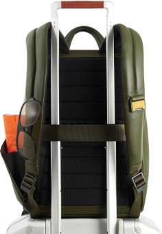 Рюкзак мужской Piquadro Russel CA6766W137/VE2 хаки натур.кожа - купить недорого с доставкой в интернет-магазине