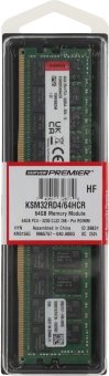 Память DDR4 Kingston KSM32RD4/64HCR 64Gb DIMM ECC Reg Original Non Pull PC4-25600 CL22 3200MHz - купить недорого с доставкой в интернет-магазине