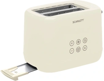 Тостер Scarlett SC-TM11070 850Вт бежевый - купить недорого с доставкой в интернет-магазине