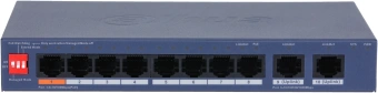 Коммутатор Dahua DH-CS4010-8ET2GT-60 8x100Мбит/с 2x1Гбит/с 2xКомбо(1000BASE-T/SFP) управляемый - купить недорого с доставкой в интернет-магазине