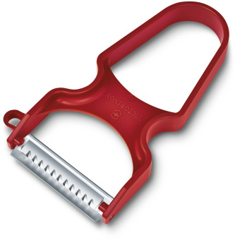 Овощечистка для овощей и фруктов Victorinox Rapidс лезвием жульен красный карт.кор. (6.0934.1) - цена, купить или заказать с доставкой в интернет-магазине Овощечистка для овощей и фруктов Victorinox Rapidс лезвием жульен красный карт.кор. (6.0934.1) - купить недорого с доставкой в интернет-магазине