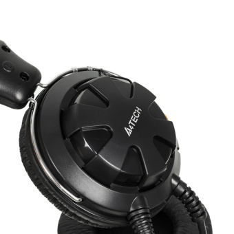 Наушники с микрофоном A4Tech HS-28 черный 2.2м накладные оголовье (HS-28 (BLACK+GREY)) - купить недорого с доставкой в интернет-магазине