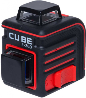Уровень лазер. Ada Cube 2-360 Ultimate Edition 2кл.лаз. 635нм цв.луч. красный 2луч. (А00450) - купить недорого с доставкой в интернет-магазине