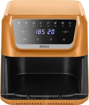Аэрогриль Kitfort КТ-8105 7.7л 1700Вт оранжевый - купить недорого с доставкой в интернет-магазине