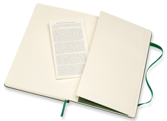 Блокнот Moleskine CLASSIC QP066K15 Large 130х210мм 240стр. пунктир твердая обложка зеленый - купить недорого с доставкой в интернет-магазине