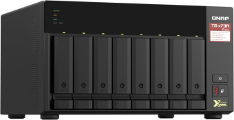Сетевое хранилище NAS Qnap TS-873A-8G 8-bay настольный Ryzen V1500B - купить недорого с доставкой в интернет-магазине