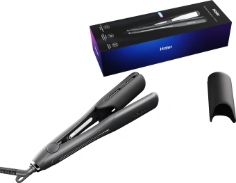 Выпрямитель Haier HHS-618 53Вт черный макс.темп.:220С покрытие:титаново-керам. (FZ000TD00RU) - купить недорого с доставкой в интернет-магазине