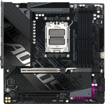 Материнская плата Gigabyte B850M A ELT WF6E SocketAM5 AMD B850 4xDDR5 mATX AC`97 8ch(7.1) 2.5Gg RAID+DP - купить недорого с доставкой в интернет-магазине
