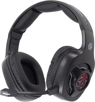 Наушники с микрофоном Оклик HS-L575G черный мониторные BT оголовье (1895253) - купить недорого с доставкой в интернет-магазине