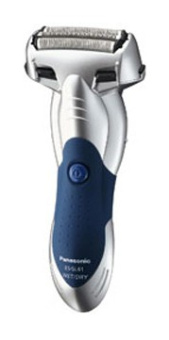 Бритва сетчатая Panasonic ES-SL41-S520 реж.эл.:3 питан.:аккум. серебристый/синий - купить недорого с доставкой в интернет-магазине
