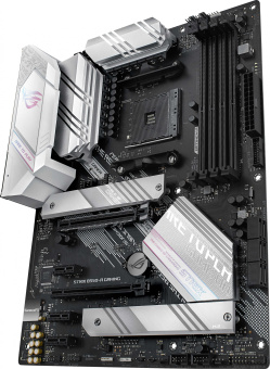 Материнская плата Asus ROG STRIX B550-A GAMING Soc-AM4 AMD B550 4xDDR4 ATX AC`97 8ch(7.1) 2.5Gg RAID+HDMI+DP - купить недорого с доставкой в интернет-магазине