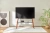 Подставка для телевизора Cactus CS-ST3647BKWN черный/орех 49"-75" макс.40кг напольный - купить недорого с доставкой в интернет-магазине